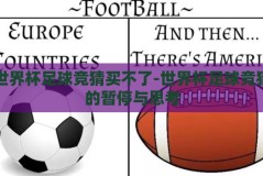 世界杯足球竞猜买不了-世界杯足球竞猜的暂停与思考