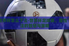 世界杯怎么下注-世界杯足球赛，理性下注的智慧与策略
