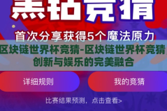 区块链世界杯竞猜-区块链世界杯竞猜，创新与娱乐的完美融合