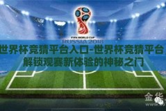 世界杯竞猜平台入口-世界杯竞猜平台，解锁观赛新体验的神秘之门