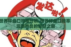 世界杯盘口赔率分析-世界杯盘口赔率，洞察胜负的智慧之窗