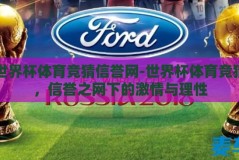 世界杯体育竞猜信誉网-世界杯体育竞猜，信誉之网下的激情与理性