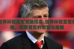 世界杯冠亚军竞猜赔率-世界杯冠亚军竞猜，赔率背后的智慧与策略