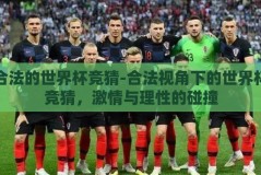 合法的世界杯竞猜-合法视角下的世界杯竞猜，激情与理性的碰撞