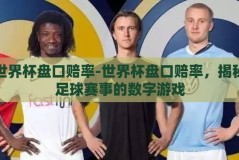 世界杯盘口赔率-世界杯盘口赔率，揭秘足球赛事的数字游戏
