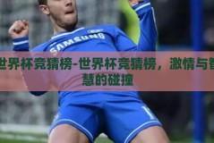世界杯竞猜榜-世界杯竞猜榜，激情与智慧的碰撞