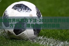 本届世界杯官方下注-2023年世界杯官方下注，理性与激情的碰撞