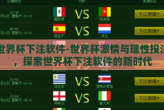 世界杯下注软件-世界杯激情与理性投注，探索世界杯下注软件的新时代