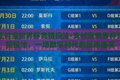 支付宝世界杯竞猜投注-支付宝世界杯竞猜投注，一场数字时代的足球盛宴
