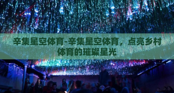 辛集星空体育-辛集星空体育，点亮乡村体育的璀璨星光