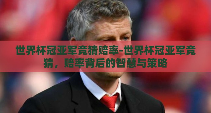 世界杯冠亚军竞猜赔率-世界杯冠亚军竞猜，赔率背后的智慧与策略