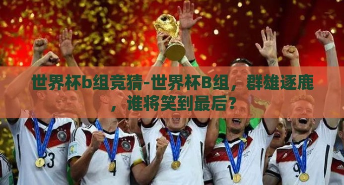 世界杯b组竞猜-世界杯B组，群雄逐鹿，谁将笑到最后？