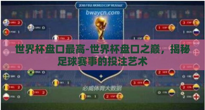 世界杯盘口最高-世界杯盘口之巅，揭秘足球赛事的投注艺术
