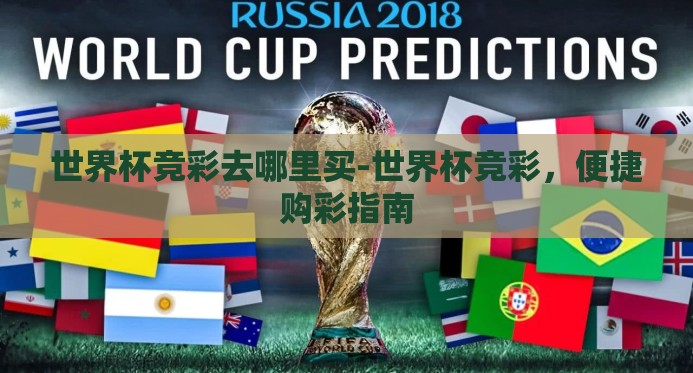 世界杯竞彩去哪里买-世界杯竞彩，便捷购彩指南