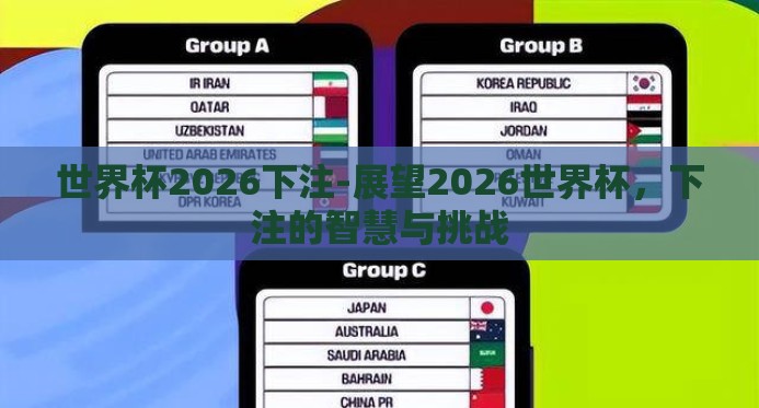 世界杯2026下注-展望2026世界杯,下注的智慧与挑战 世界杯2026下注-展望2026世界杯,下注的智慧与挑战